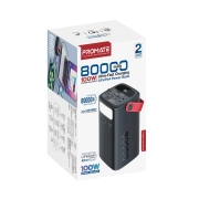 پاوربانک پرومیت مدل PowerMine‑80Pro – مشکی 1