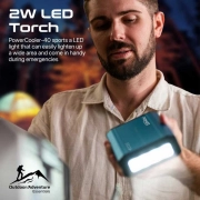 یخچال شارژی پرومیت مدل PowerCooler - خاکستری