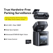 دوربین ثبت وقایع خودرو بیسوس مدل PrimeTrip VD1 Pro - مشکی