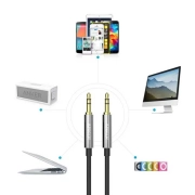 کابل AUX انکر مدل A7123H12 طول 1.2m – مشکی