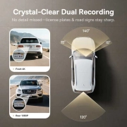 دوربین ثبت وقایع خودرو بیسوس مدل PrimeTrip VD1 Pro - مشکی