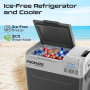 یخچال شارژی پرومیت مدل PowerCooler - خاکستری