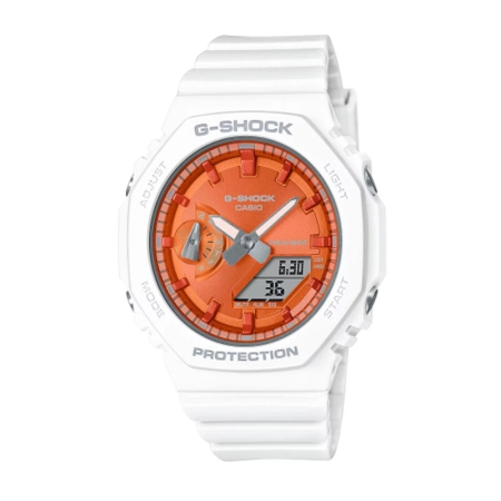 ساعت مچی زنانه G-SHOCK سایز متوسط مدل GMA-S2100WS-7ADR
