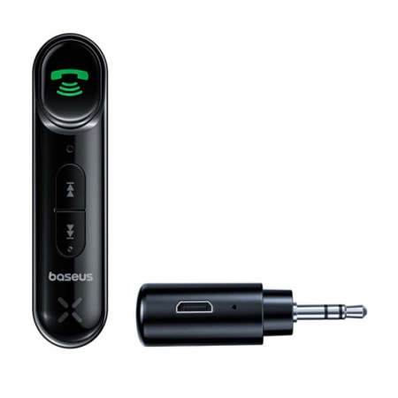 گیرنده بلوتوث صدا بیسوس مدل BSBA-02 - مشکی