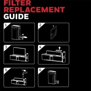 فیلتر دستگاه تصفیه کننده هوا هانیول (رطوبت‌ساز) مدل Air Touch U2 - آبی