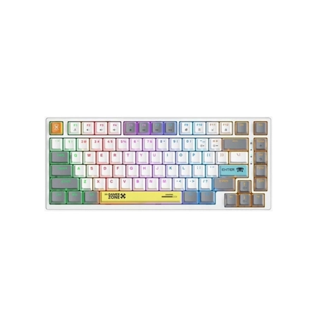 کیبورد باسیم گیمینگ اونیکوما مدل G58 – سفید/خاکستری