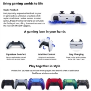 دسته بازی PS5 مدل DualSense - سفید