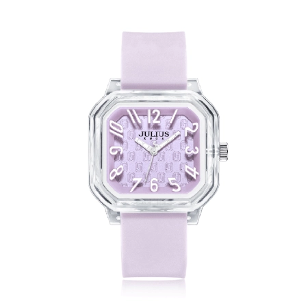 ساعت مچی زنانه جولیوس بند سیلیکونی مدل JA‑1491C