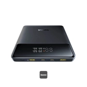 پاوربانک بیسئوس مدل P10021604123‑00 ظرفیت 20000 میلی‌آمپر ساعت - مشکی 2