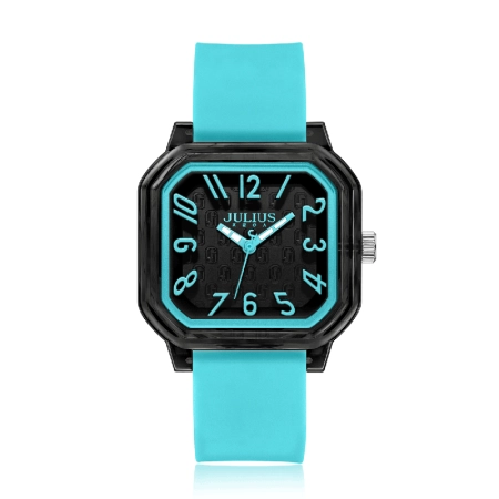 ساعت مچی زنانه جولیوس بند سیلیکونی مدل JA‑1491E