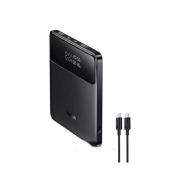 پاوربانک بیسئوس مدل P10021604123‑00 ظرفیت 20000 میلی‌آمپر ساعت - مشکی 1