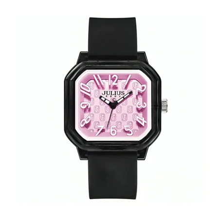 ساعت مچی زنانه جولیوس بند سیلیکونی مدل JA‑1491H
