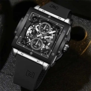 ساعت مچی مردانه نیوی‌فورس مدل NF8064 رنگ مشکی نقره‌ای 3