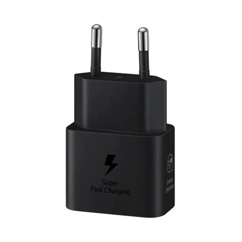 شارژر دیواری سامسونگ مدل Samsung EP-T2510 NFC 25W دو پین- مشکی