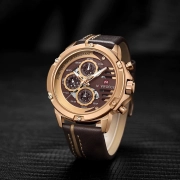 ساعت مچی عقربه ای مردانه نیوی فورس مدل NF9110 - رنگ قهوه ای 3