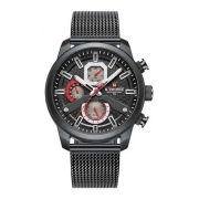 ساعت مچی عقربه ای مردانه نیوی فورس مدل NF9211 - رنگ مشکی