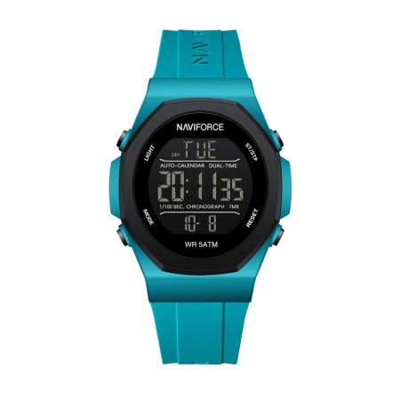 ساعت مچی دیجیتال مردانه نیوی فورس مدل NF7117 - رنگ کله غازی