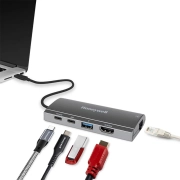 هاب 5 پورت USB-C هانیول مدل HC000014/LAP/CDK - خاکستری