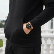 ساعت مچی عقربه ای مردانه نیوی فورس مدل NF9068 - رنگ عسلی 2