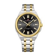 ساعت عقربه ای مچی مردانه نیوی فورس مدل NF9226 - صفحه مشکی