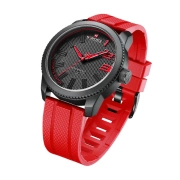 ساعت مچی عقربه ای مردانه نیوی فورس مدل NF9202 - رنگ قرمز