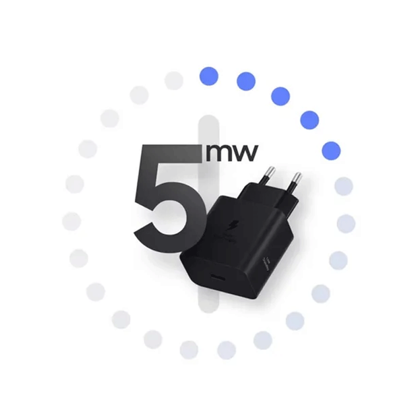 شارژر دیواری اورجینال سامسونگ مدل Samsung EP-T4511 45W به همراه کابل USB-C به USB-C - مشکی 6