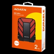 هارد اکسترنال HDD ای دیتا مدل HD710 Pro ظرفیت 2 ترابایت - قرمز