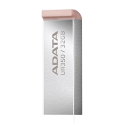 فلش مموری ای دیتا مدل UR350 ظرفیت 32GB - نقره ای بژ