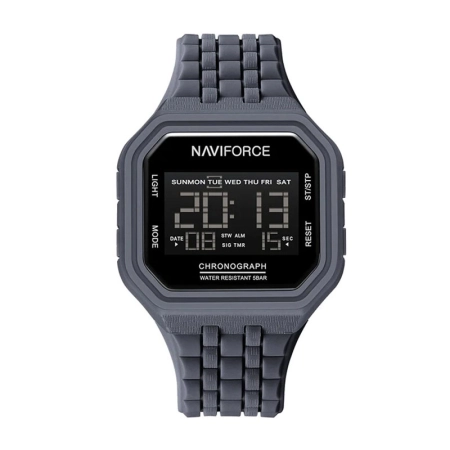 ساعت مچی دیجیتال مردانه نیوی فورس مدل NF7116 - رنگ خاکستری