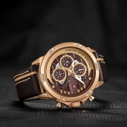 ساعت مچی عقربه ای مردانه نیوی فورس مدل NF9110 - رنگ قهوه ای