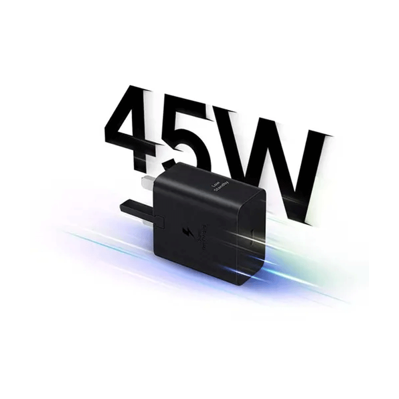 شارژر دیواری سامسونگ مدل Samsung EP-T4511 45W به همراه کابل USB-C به USB-C- مشکی 4