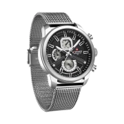 ساعت مچی عقربه ای مردانه نیوی فورس مدل NF9211 - رنگ نقره ای 1