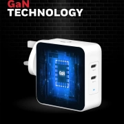 شارژ دیواری هانیول مدل HC000026/CHG/GAN/WHT/65W - سفید
