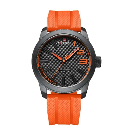ساعت مچی عقربه ای مردانه نیوی فورس مدل NF9202 - رنگ نارنجی