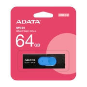 فلش مموری ای دیتا مدل UV320 ظرفیت 64GB - مشکی آبی