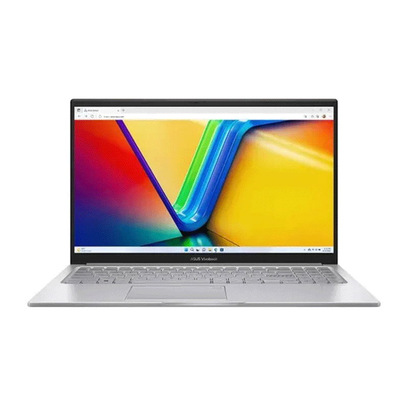 لپ تاپ 15.6 اینچی ایسوس مدل Asus VivoBook A1504 i7 1335u 16GB 512GB ssd - نقره‌ ای