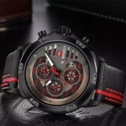 ساعت مچی مردانه نیوی‌فورس مدل NF9110 رنگ مشکی قرمز 2