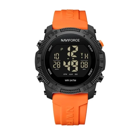 ساعت مچی دیجیتال مردانه نیوی فورس مدل NF7104 - رنگ نارنجی
