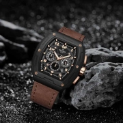 ساعت مچی عقربه ای مردانه نیوی فورس مدل NF8053 - رنگ قهوه ای