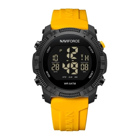 ساعت مچی دیجیتال مردانه نیوی فورس مدل NF7104 - رنگ زرد