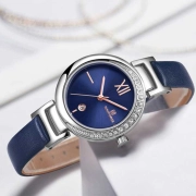 ساعت مچی عقربه ای زنانه نیوی فورس مدل NF5007 - رنگ سرمه ای