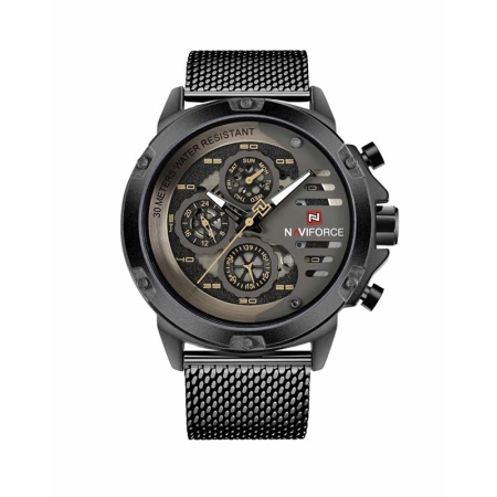ساعت مچی مردانه نیوی‌فورس مدل NF9110 رنگ مشکی