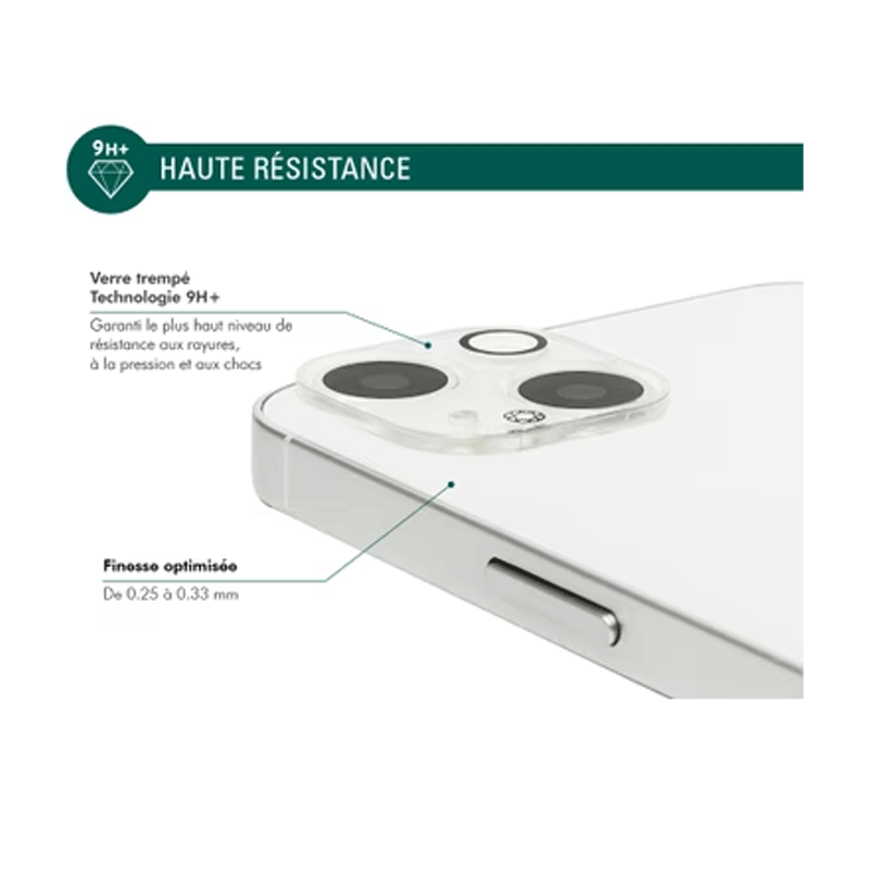 محافظ لنز دوربین فورس مناسب برای گوشی موبایل اپل iPhone 13 Mini مدل FGMGCAMIP1354ORIG Original Cameras 2