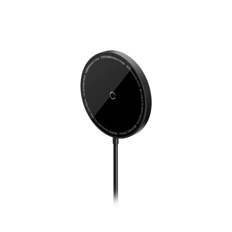 شارژر بی سیم 15 وات باسئوس مدل Baseus Simple Mini3 Magnetic Wireless Charger CCJJ040001 - مشکی 1