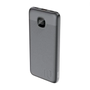 پاوربانک بودی 10000 میلی آمپر 22.5 وات مدل Budi PB089B با دو خروجی USB-C و یک خروجی USB و یک کابل همراه USB-C با گارانتی 18 ماهه شرکتی (6 ماه تعویض)