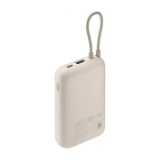 پاوربانک شیائومی 10000 میلی آمپر 22.5 وات مدل Mi Power Bank 10000mAh P15ZM با گارانتی 18 ماهه شرکتی - کرمی