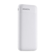 پاوربانک 10000 میلی آمپر ای دیتا 20 وات مدل Adata C100 با گارانتی 18 ماهه شرکتی - سفید