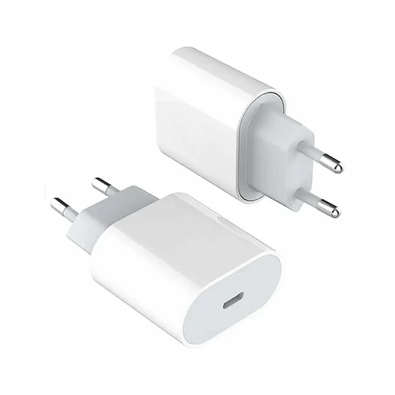 شارژر دیواری اپل 20 وات دو پین مدل Apple A2347 USB-C پارت نامبر ZM/A - سفید 2