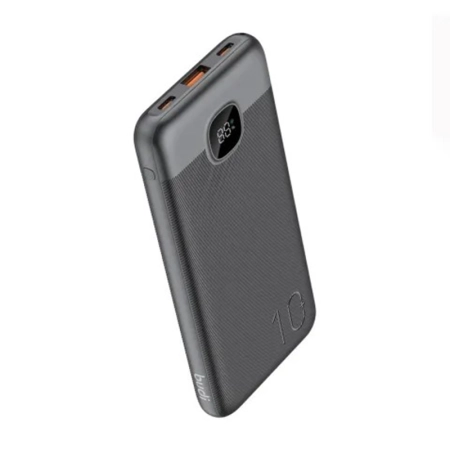 پاوربانک بودی 10000 میلی آمپر 22.5 وات مدل Budi PB089B با دو خروجی USB-C و یک خروجی USB و یک کابل همراه USB-C با گارانتی 18 ماهه شرکتی (6 ماه تعویض)