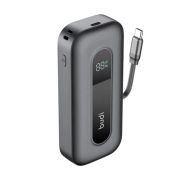 پاوربانک بودی 10000 میلی آمپر 20 وات مدل Budi PB808B به همراه کابل USB-C با گارانتی 18 ماهه شرکتی (6 ماه تعویض)